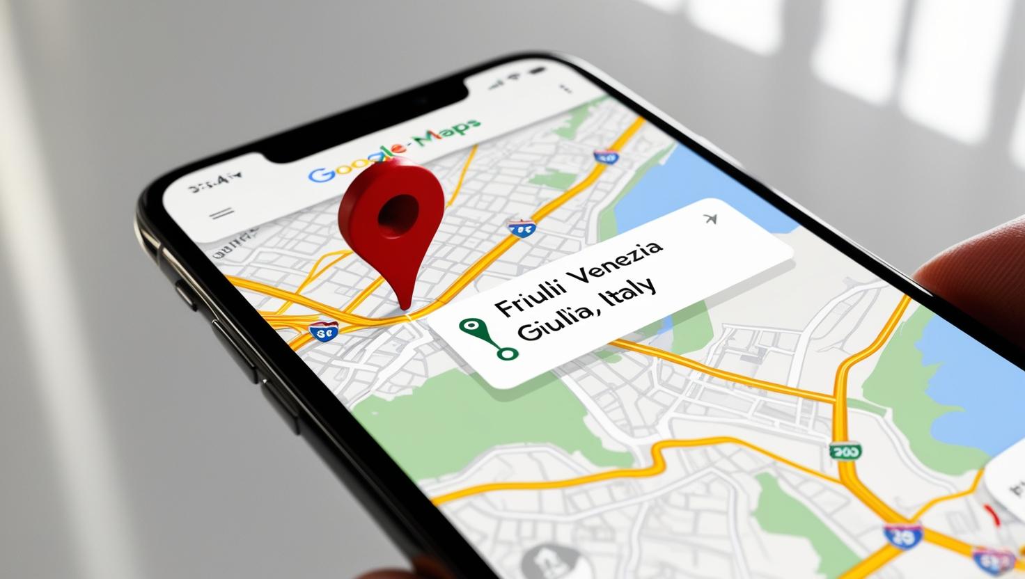 Ottimizzazione SEO locale per un ristorante a Udine – Esempio di geolocalizzazione su Google Maps.